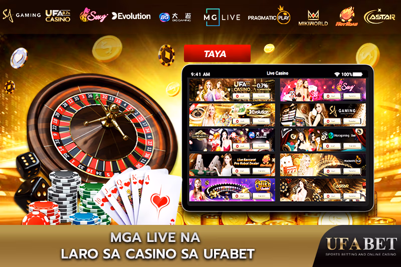 Mga laro sa live casino